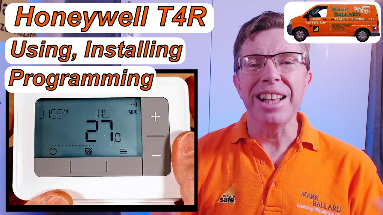 Honeywell T4 & T4R. How to Operate, Program, Setup and Install. Honeywell Home T4R Review.