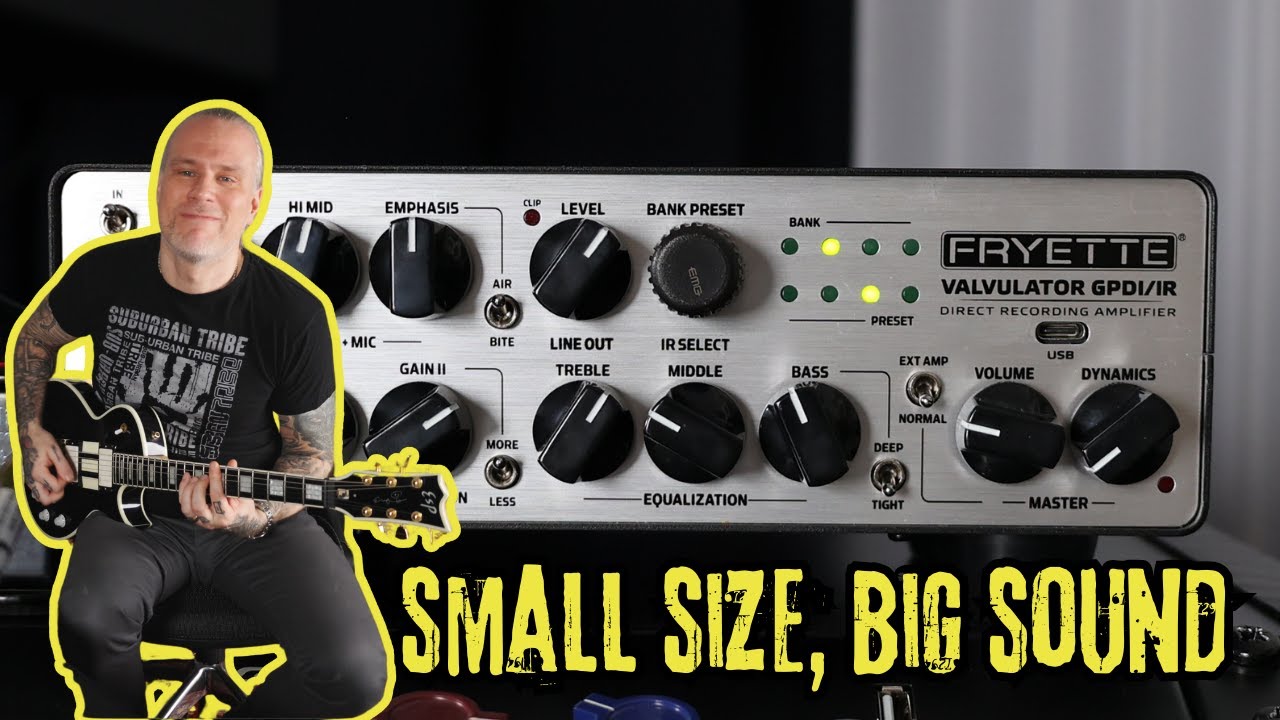 Small Size, Big Sound | FRYETTE Valvulator GPDI-IR