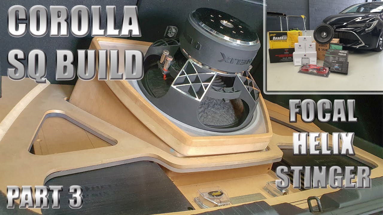 Сборка Corolla ZR, Focal и Helix SQ Дмитрия. Часть 3!!