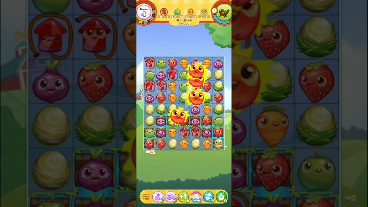 Farm Heroes Saga Gameplay Level 1617
