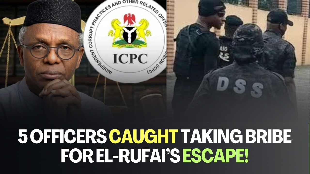 DSS Arrest 5 Airport Officers Caught Taking Bribe for El-Rufai ESCAPE!