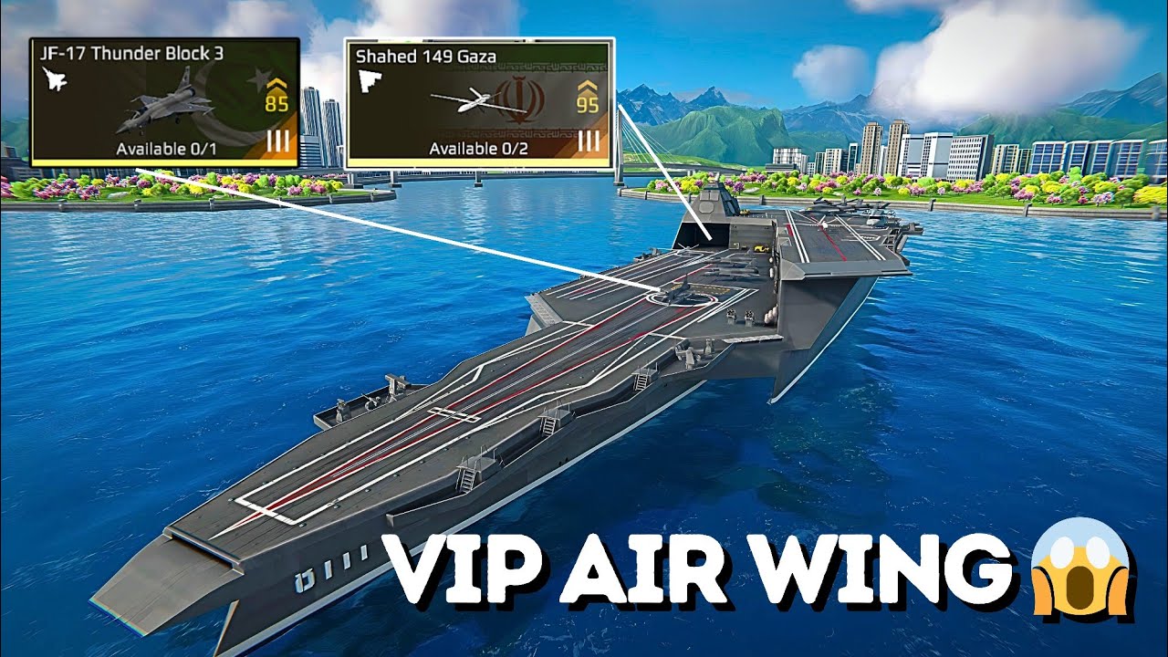VIP Battlepass Air Wing Review 🔥 JF-17 Block 3 & Shahed 149 Tested | Modern Warships