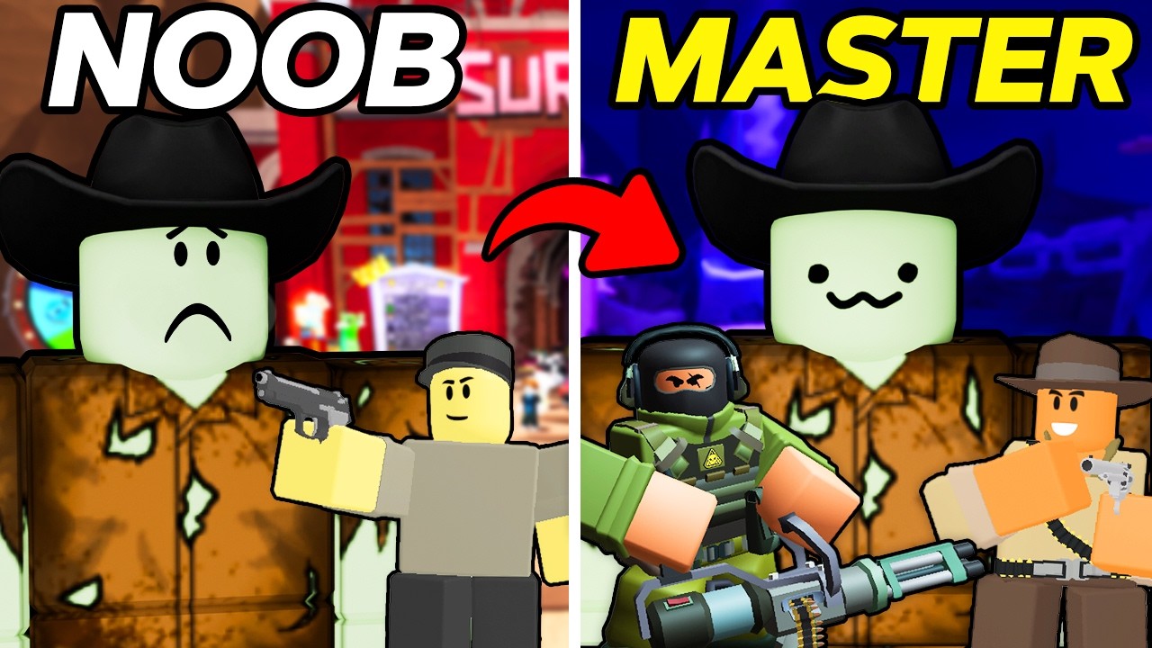 Went from Noob to MASTER in Tower Defense Simulator!