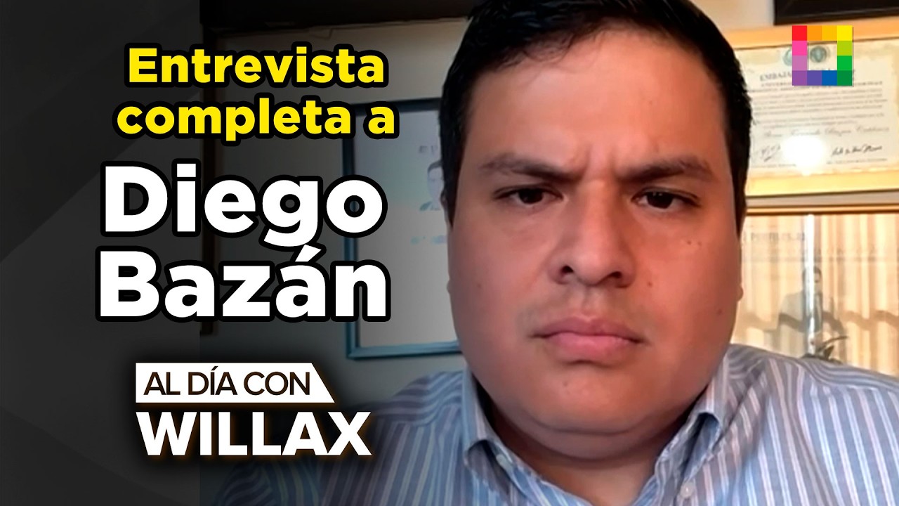 Al Día con Willax - FEB 20 - ENTREVISTA A DIEGO BAZÁN | Willax