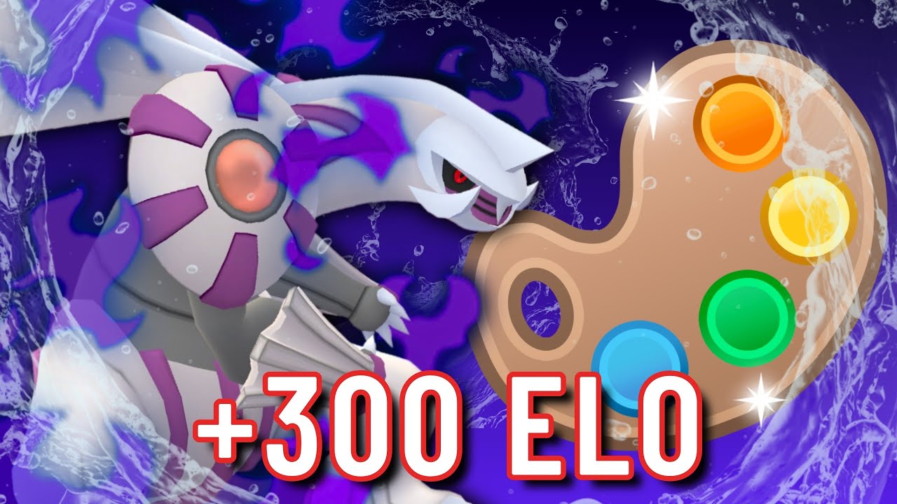 YOU NEED TO BUILD THIS POKEMON! +300 ELO IN ONE DAY WITH *NEW* SHADOW PALKIA IN THE COLOR CUP!