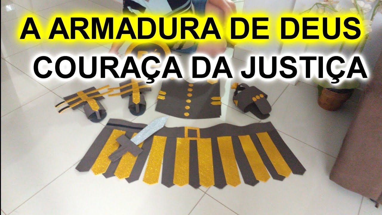 A ARMADURA DE DEUS: A  COURAÇA