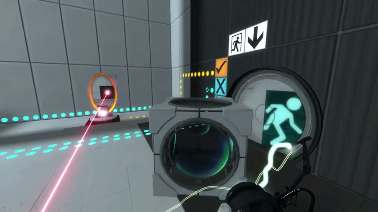 Portal 2: Community Test Chamber - laser maze by Senator Eggman