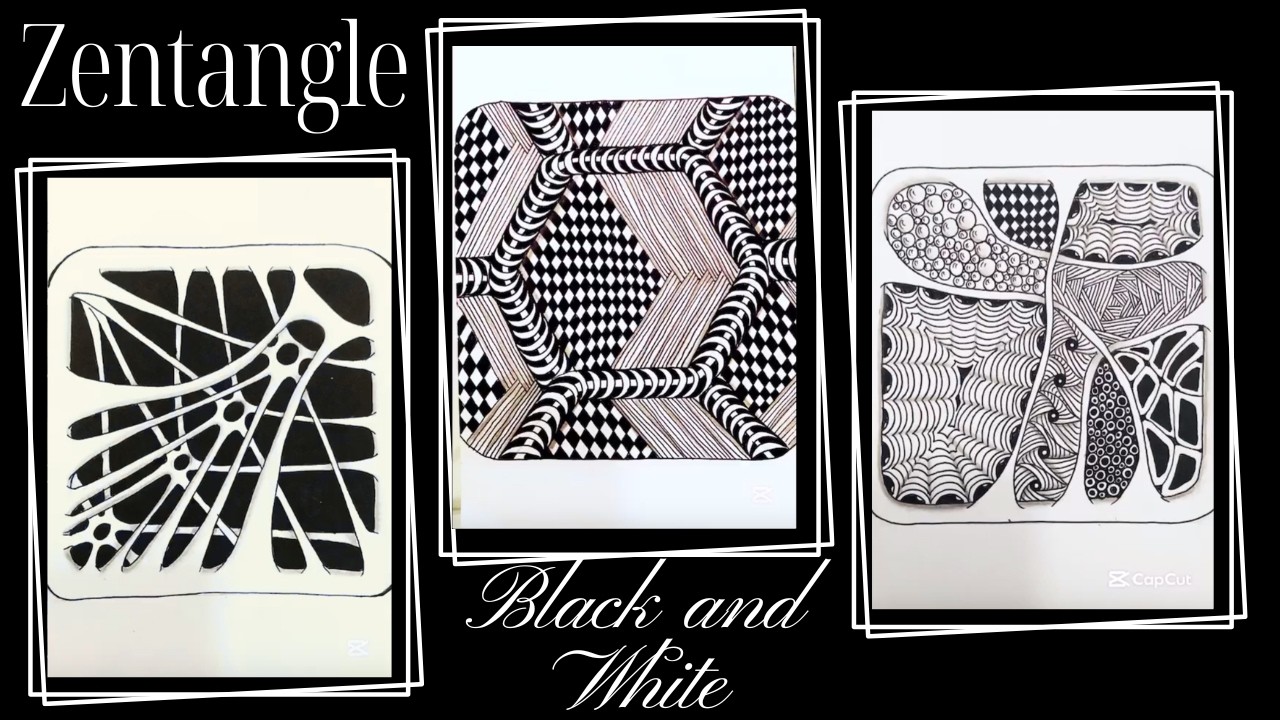 Zentangle Tutorial / Zentangle Art / Relax Art