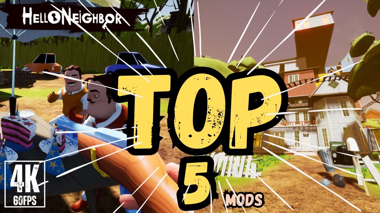 Top 5 Hello Neighbor Mods I Played This Year (Best Mods 2025)