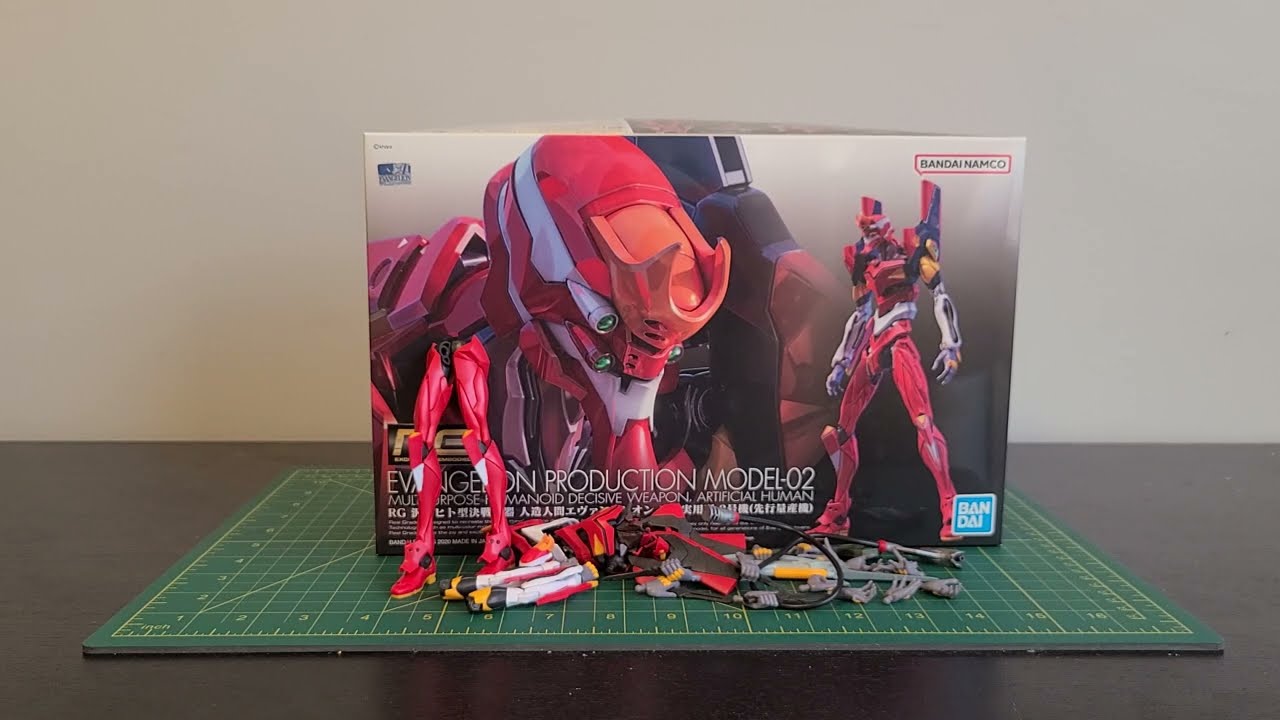 RG Evangelion Unit-02 (Eva-02) review part 2: Individual Parts