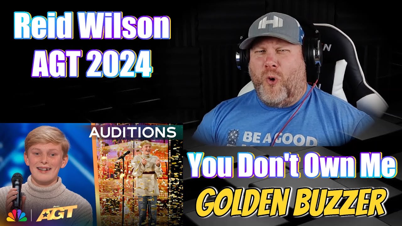Reid Wilson Receives The GOLDEN BUZZER For 