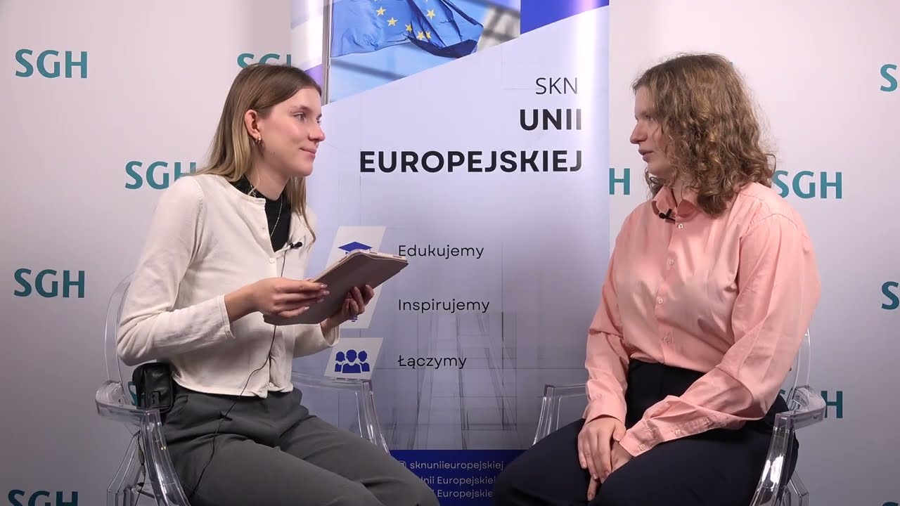 Strefa SGH na OEES 2024: rozmowa student&oacute;w SKN UE z Zuzanną Karcz
