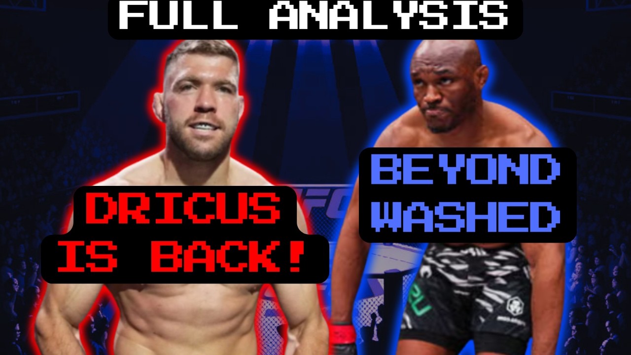 Dricus Du Plessis Is Going To Absolutely Clobber Kamaru Usman