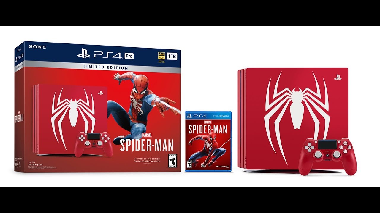 PS4 PRO EDICION LIMITADA MARVEL SPIDERMAN UNBOXING