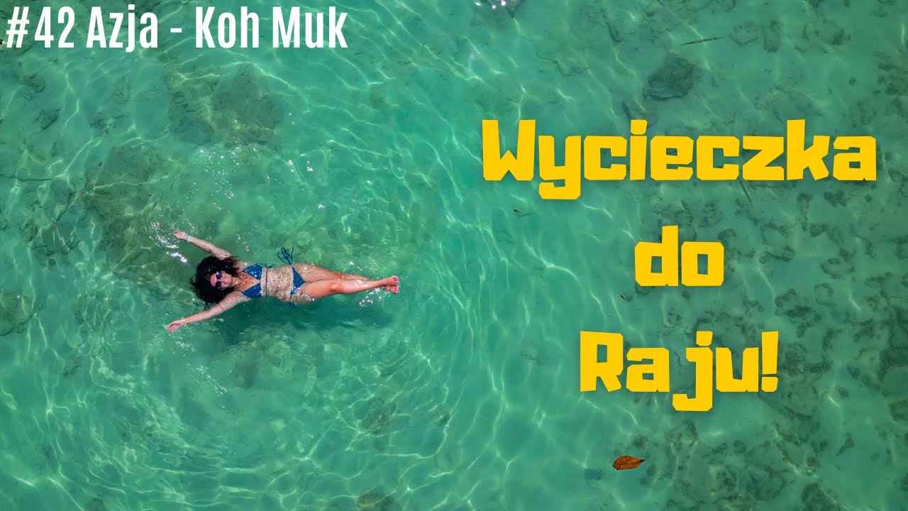Azja #42 - Najlepsza wycieczka z Koh Muk za 55zl.Wszystkie atrakcje w jednym.Emerald Cave,Koh Kradan