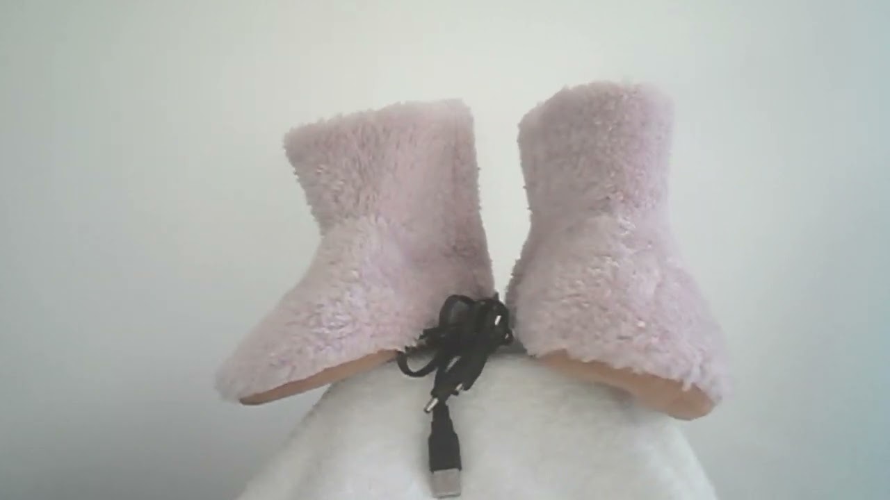 Heated Slippers USB Electric Foot Warmer House Shoes