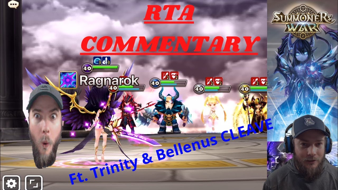 BELLENUS GOES CRAZY!! Summoners War RTA Commentary
