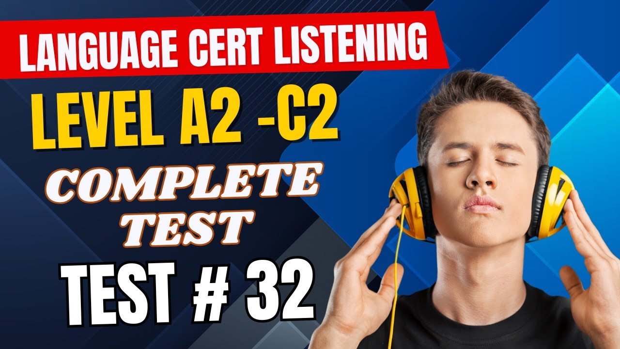 Language Cert Listening Test For Level C1 | Listening Test 04 | SELT Level C1