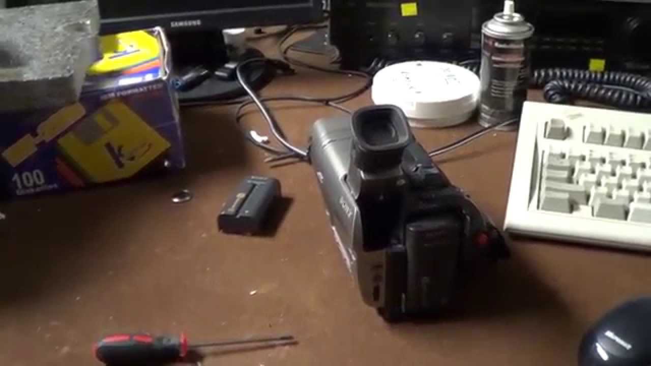 Kitchen Table Electronics Repair: Sony Handycam CCD-TR517