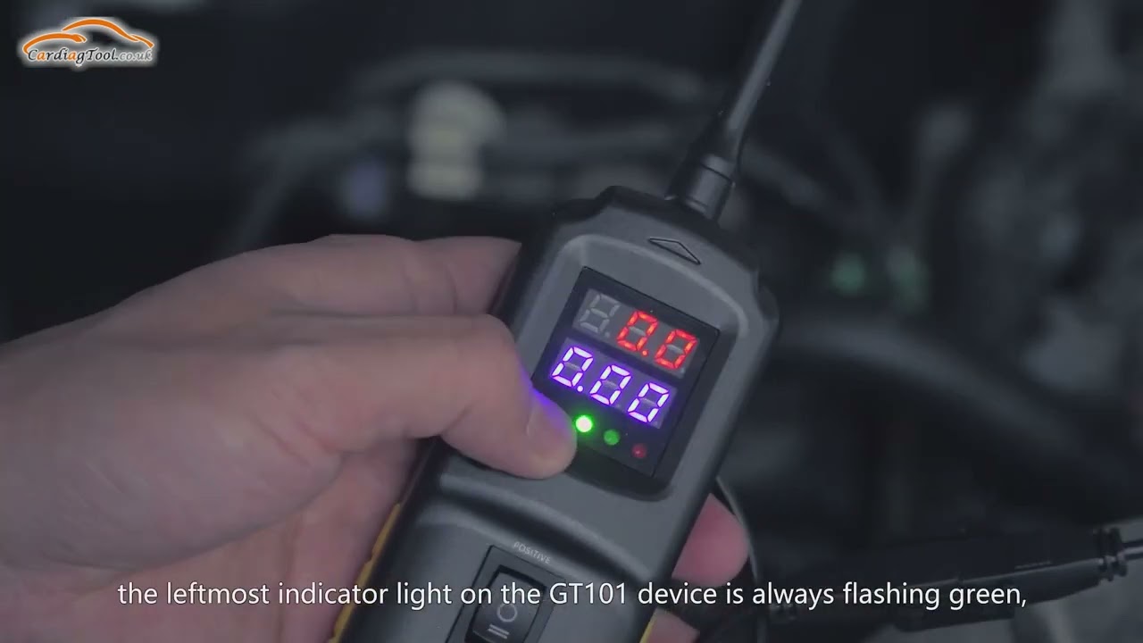 GODIAG GT101 PIRT Power Probe Function Demonstration - CargiagTool