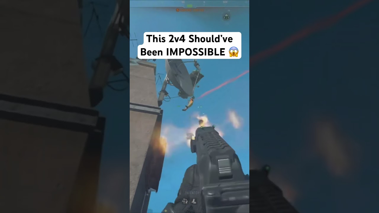 This 2v4 Should&rsquo;ve Been IMPOSSIBLE 😱 #shorts #warzone #callofduty #cod #blackops7 #warzone4 #bo7