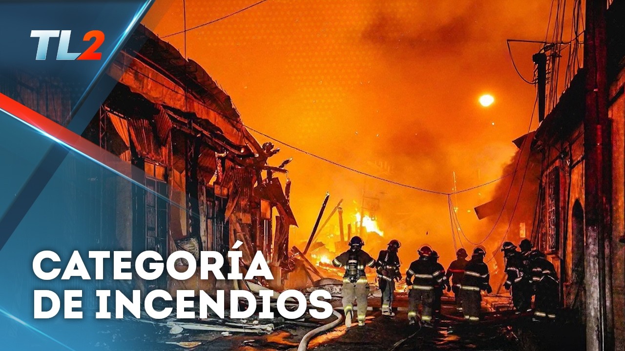 Categoría de incendios | Teledos | El Salvador