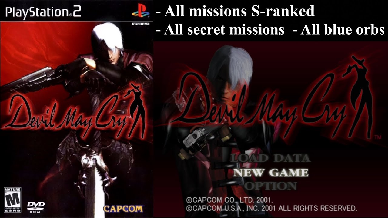 Devil May Cry (NA) | [PS2 playthrough] (All missions S-ranked, all secret missions, all blue orbs)