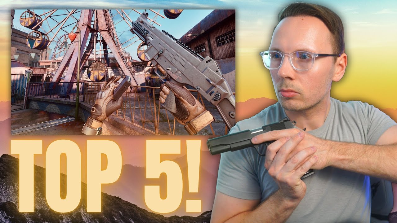 My TOP 5 Favorite Multiplayer VR Shooting Games in 2025! (QUEST, PCVR, PSVR2)