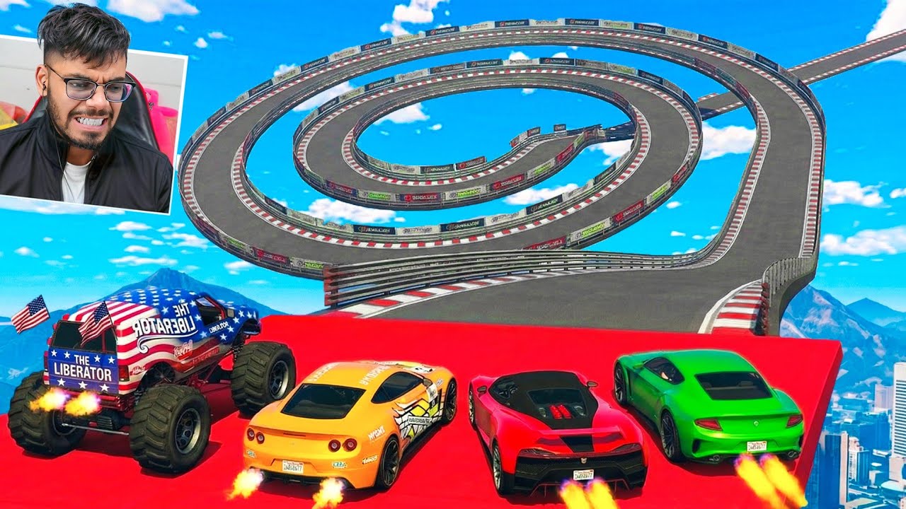 Reverse Car Parkour 345.456% People Cannot Reverse Their Car in This GTA 5 Race!