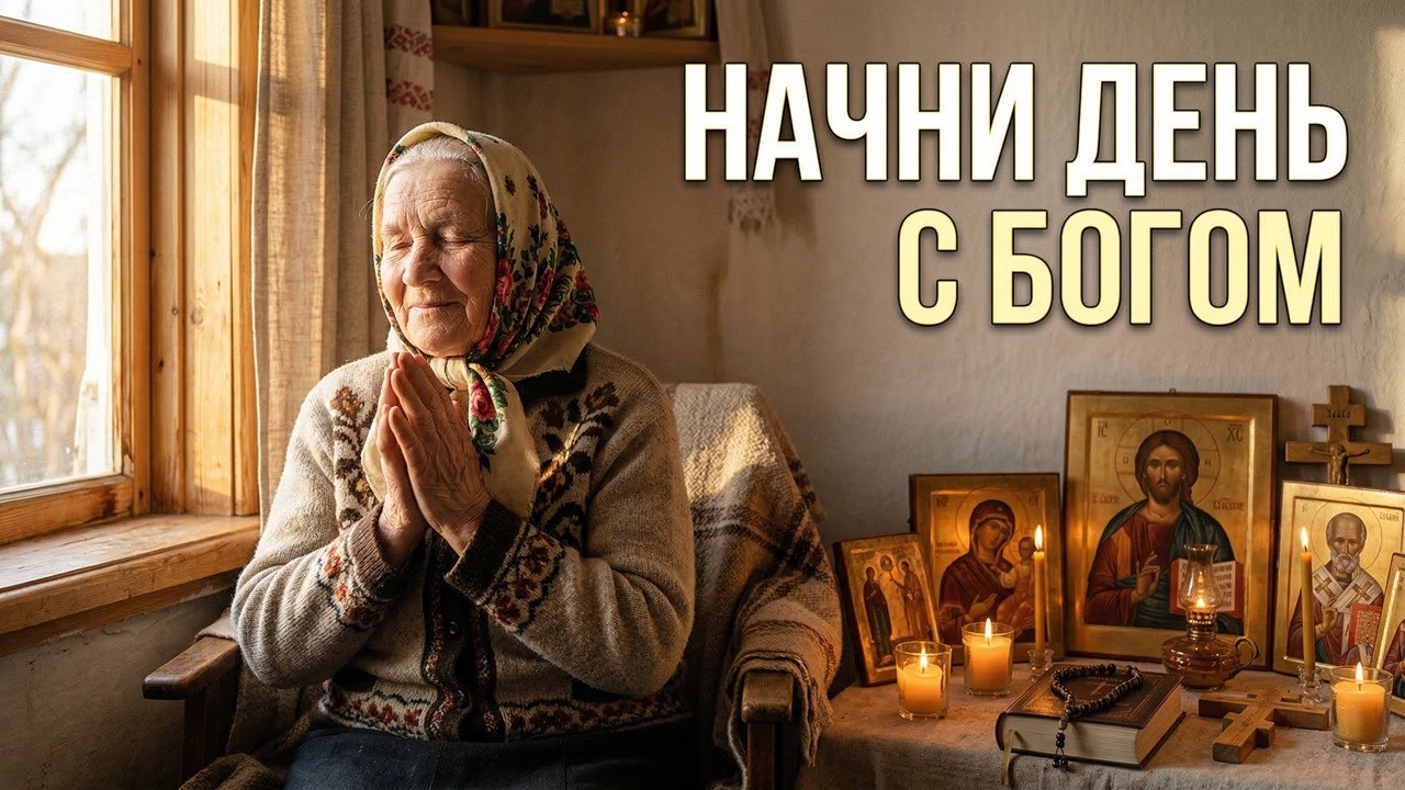 Молитва на начало дня 🙏 Господи, благослови