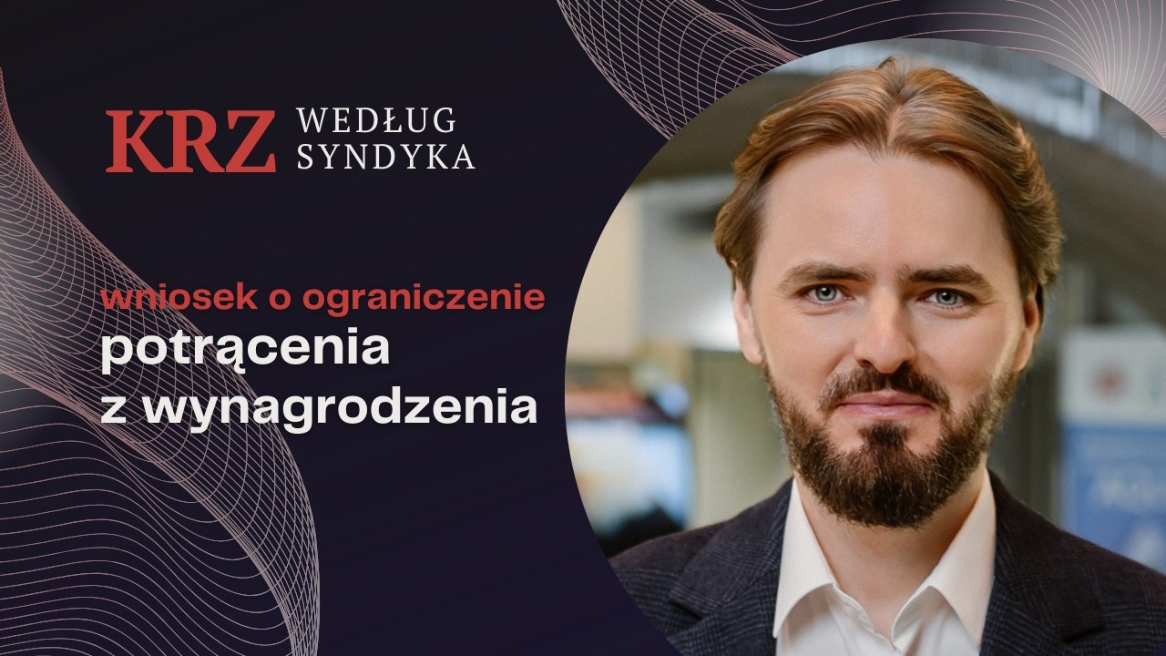 Wniosek o ograniczenie potrącenia z wynagrodzenia za pracę | KRZ według syndyka