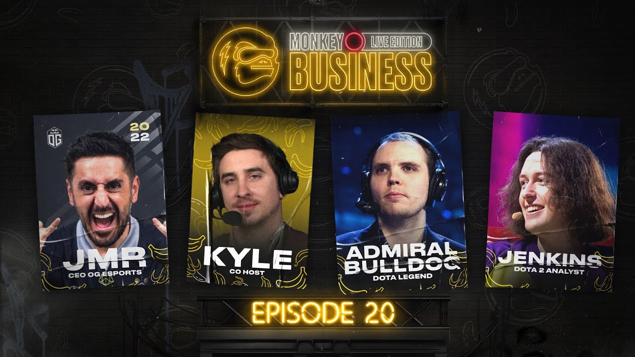 The OG's Monkey Business Show Live from Stockholm Major | Episode 20 w/ Admiral Bulldog & Jenkins