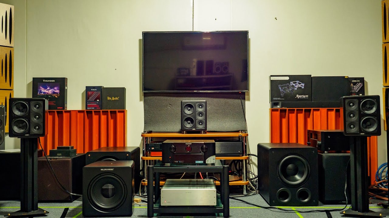 M&K S150 / LCR750/SUBWOOFER V12+ #TestSOUND