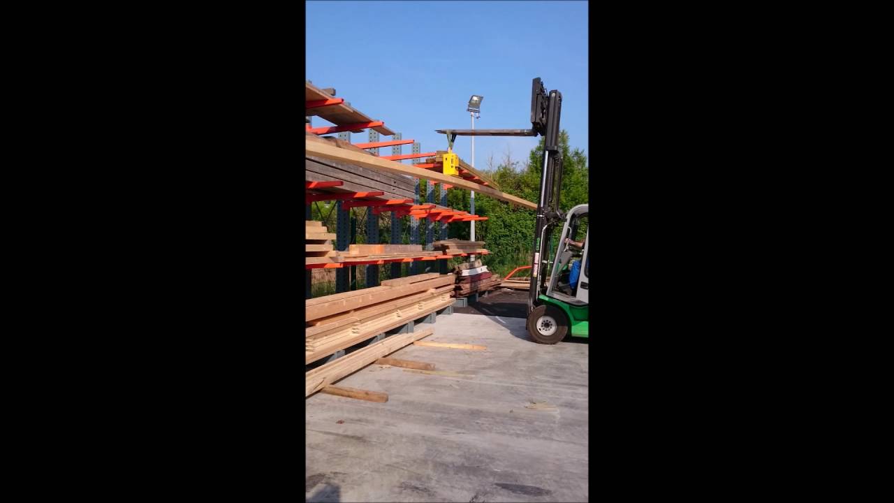 Palonnier mono-ventouse sur chariot élévateur - SEREMA