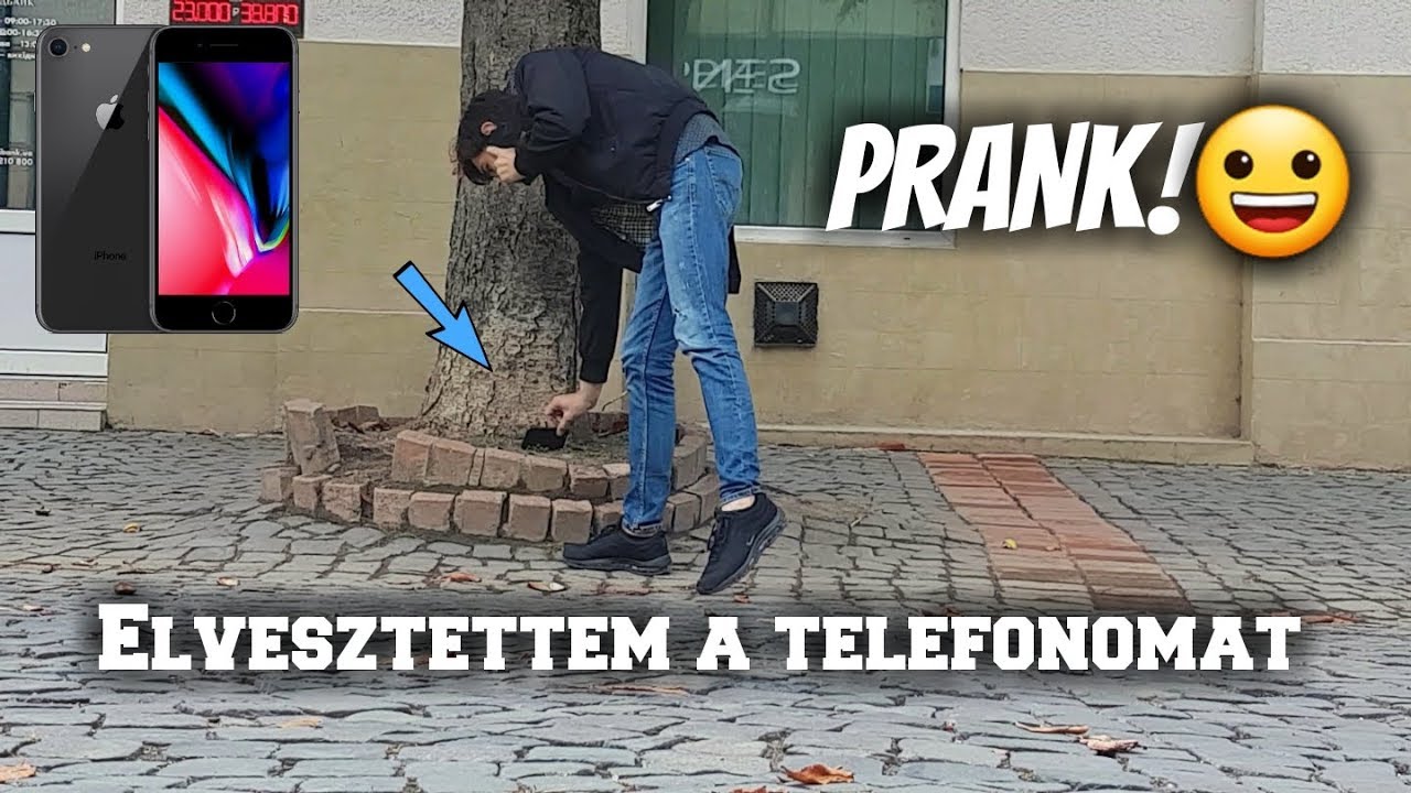 Elvesztettem a telefonomat prank