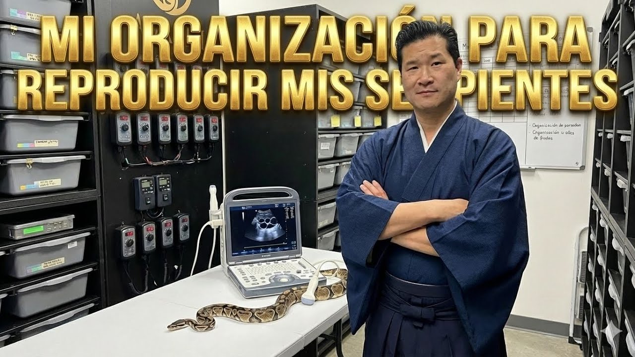 Seguimiento de las foliculogenesis y copulas en Akachi pitones