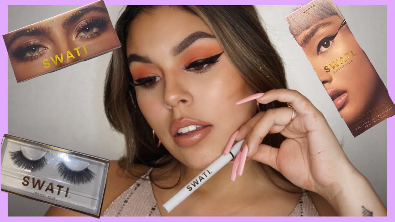 SWATI COSMETICS VANTA EYELINER + FAUX MINK LASHES | Desi Hernandez