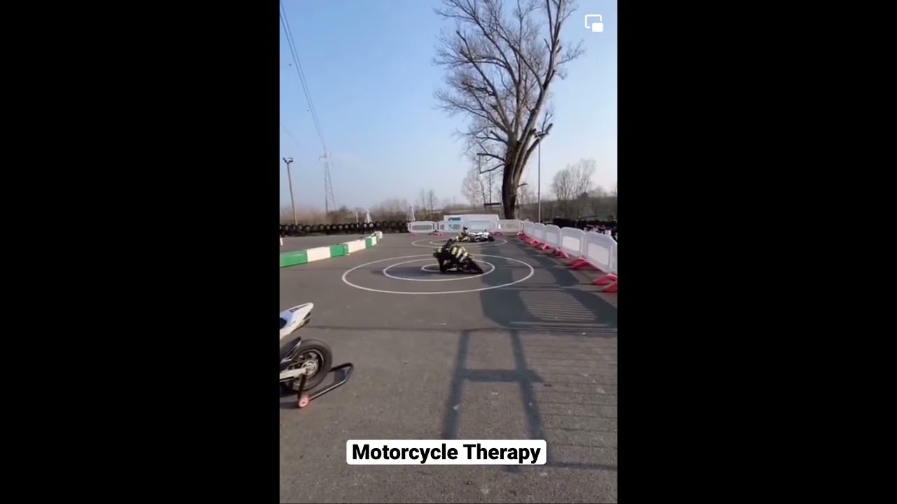How to train on your motorcycle cornering, you have to strat somewhere🤷&zwj;♂️