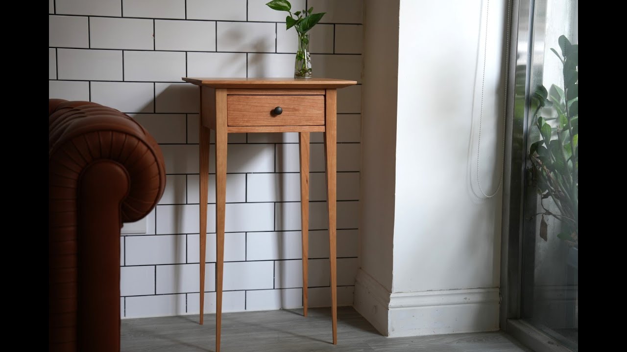 Shaker Side Table Making -   Woodworking Project Plans