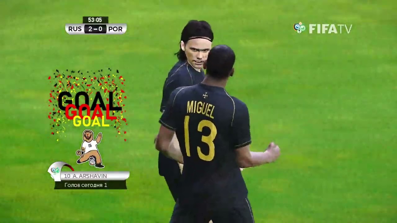 РОССИЯ НА ЧМ-2006! НАЧАЛО. МАТЧ ПРОТИВ ПОРТУГАЛИИ! (PES 21 PATCH PES 2006.COM)
