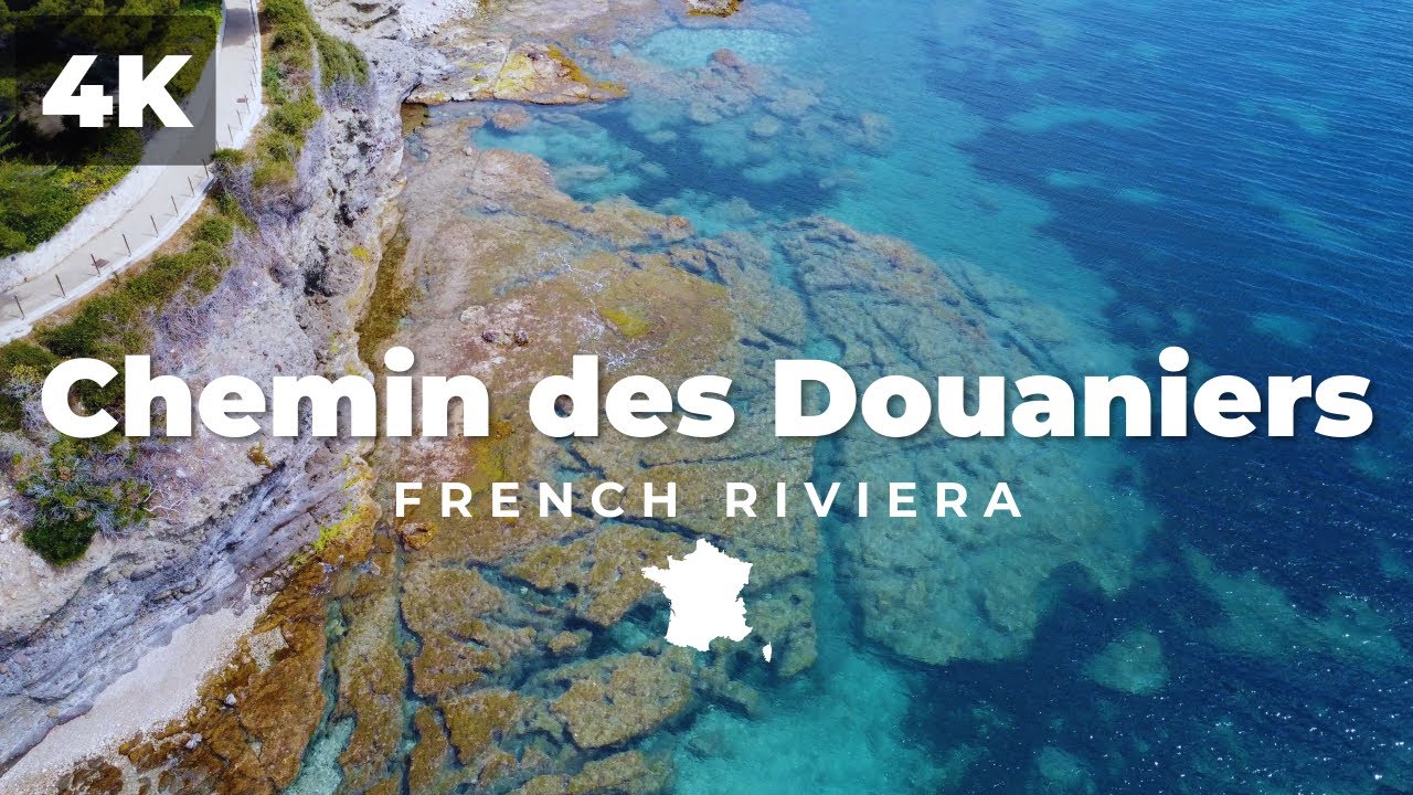 Chemin des Douaniers, Cap d'Ail, France - 4K