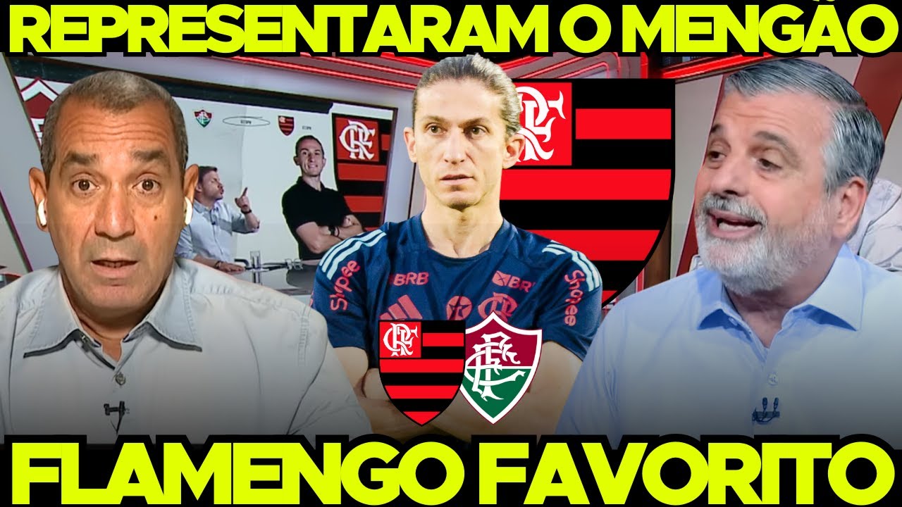 🚨 PASCOAL e ZINHO REPRESENTARAM! “O FLAMENGO é MUITO FAVORITO!” RIVAIS não gostaram!
