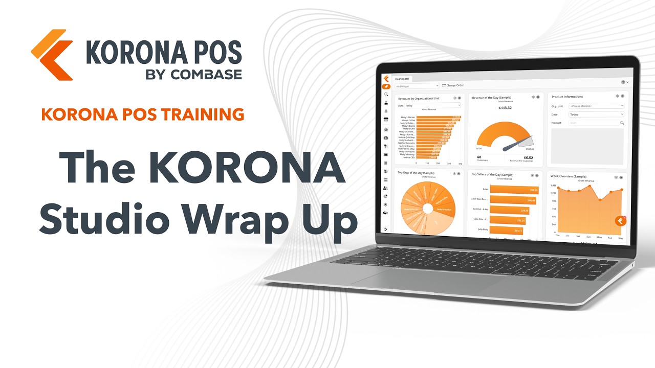 KORONA POS Training: The KORONA Studio Wrap Up