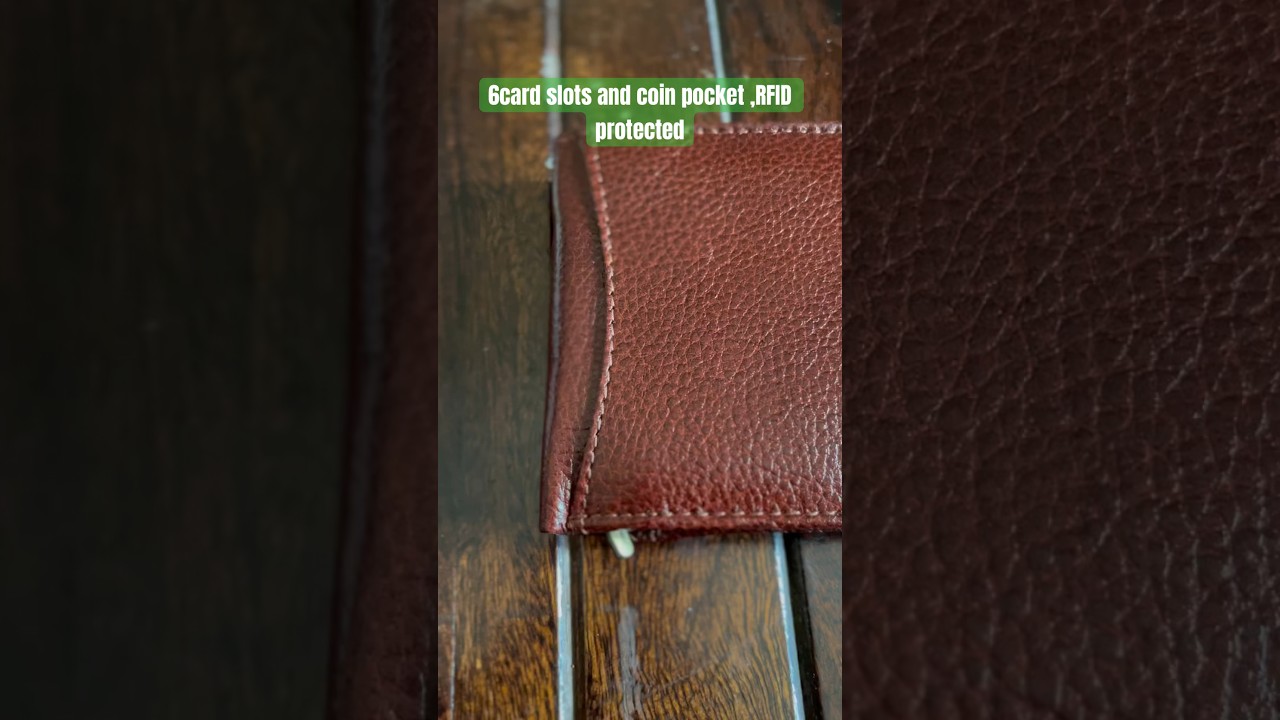 Best Wallet under 500 (Hammond&rsquo;s Flycatcher)#leathercraft #leatherwallet #everydaycarry
