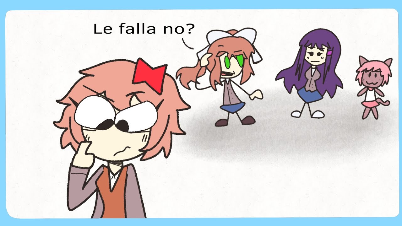 Sayori la Lenta || DDLC animación 