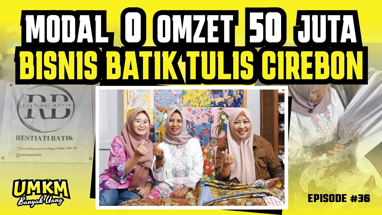🔥 CUMA JUALAN BATIK, BISA TEMBUS INTERNASIONAL?!