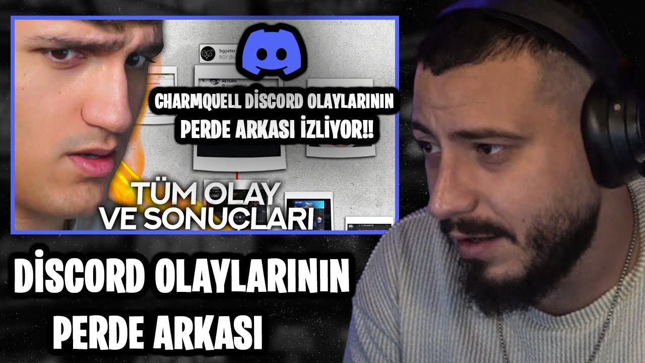 ATABERK DOĞAN CHARMQUELL DİSCORD OLAYLARININ PERDE ARKASI İZLİYOR!!