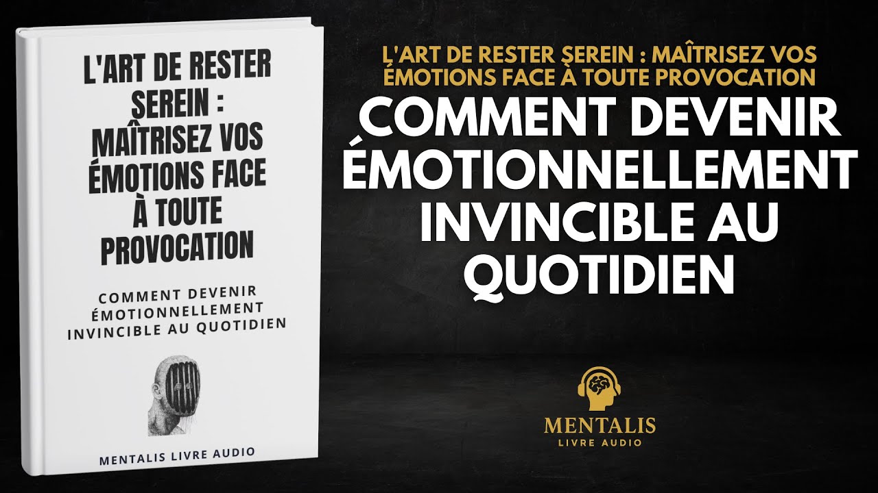 L'art de rester serein : Maîtrisez vos émotions face à toute provocation | Livre Audio