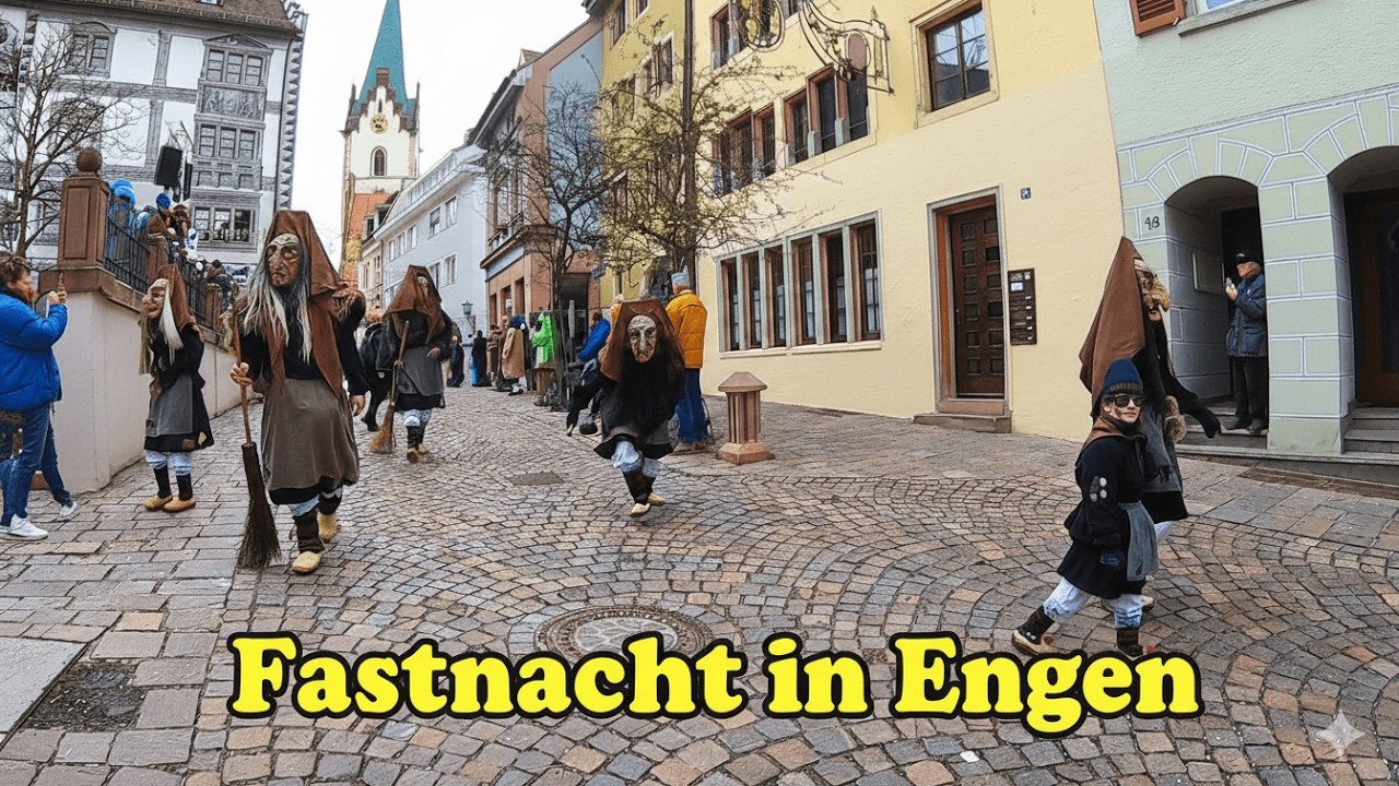 Engen Fastnacht Karnavalı, Almanya ‐ Engen Fastnacht, Deutschland #germany #fastnacht #konstanz