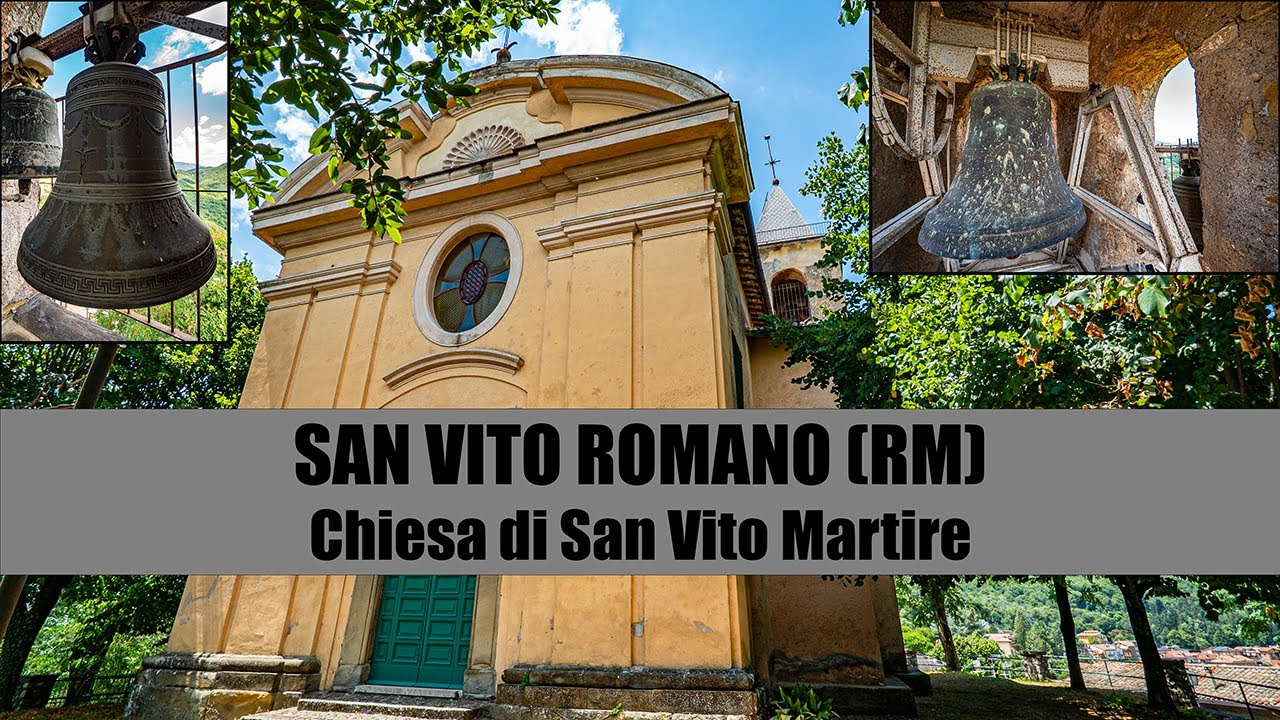 Le campane della Chiesa di San Vito Martire, San Vito Romano (RM) [IT]